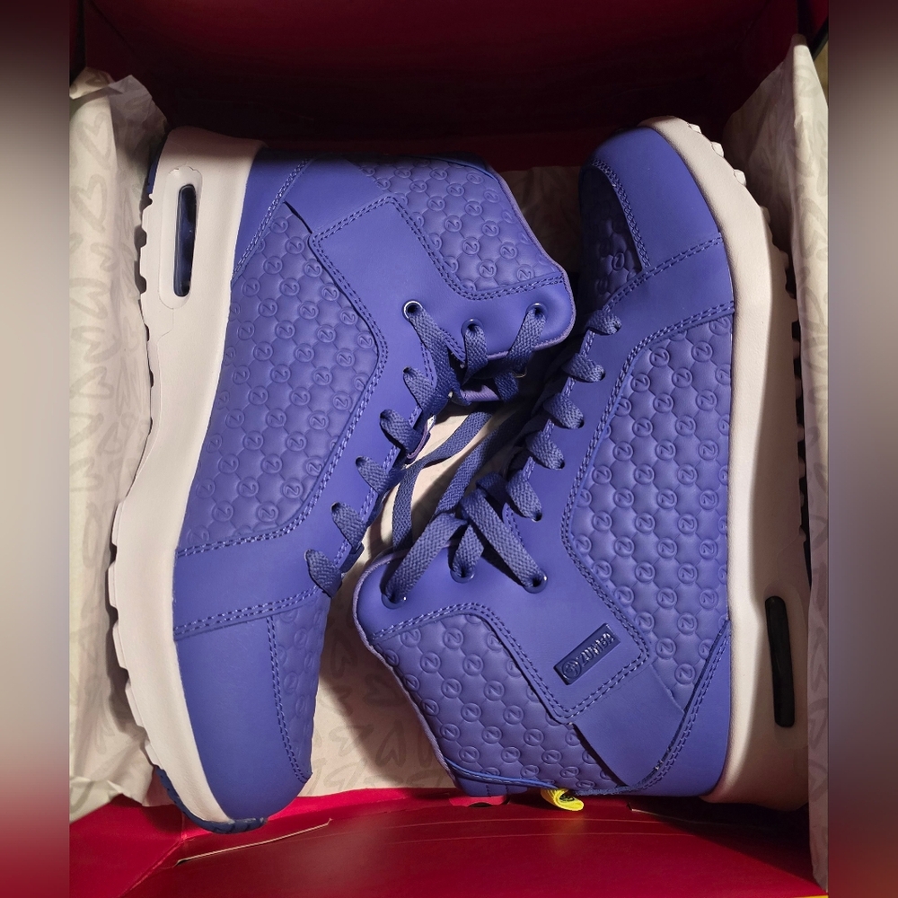 Zumba Fitness Purple High-Top Men's Sneakers